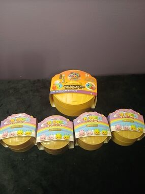 Mini Unicorn Squishy Set - Yellow